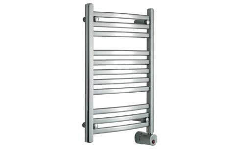 Broadway 28 in. W. Towel Warmer in Polished Chrome - Sauna Heater Supply