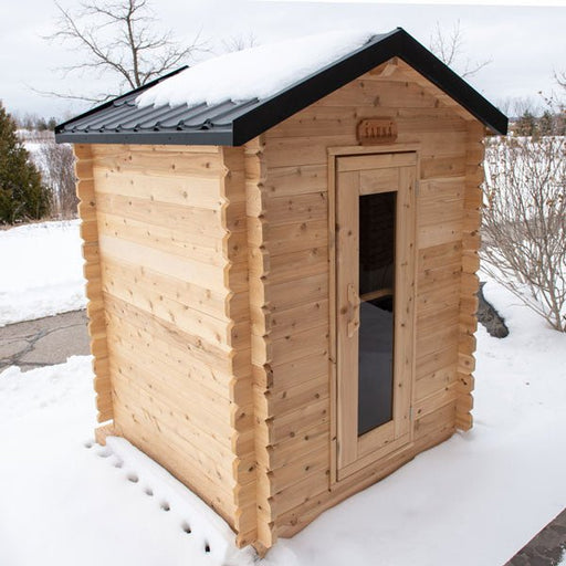 Dundalk CT Granby 3 Person Outdoor Sauna - Sauna Heater Supply