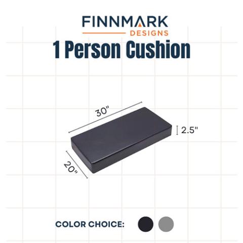 Finnmark 1 - Person Sauna Cushion - Sauna Heater Supply