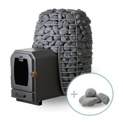 HUUM HIVE Wood Series 17kW LS Sauna Heater Package