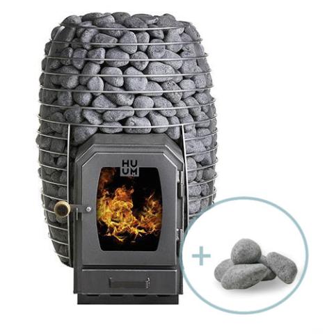 HUUM HIVE Wood Series 17kW Sauna Heater Package