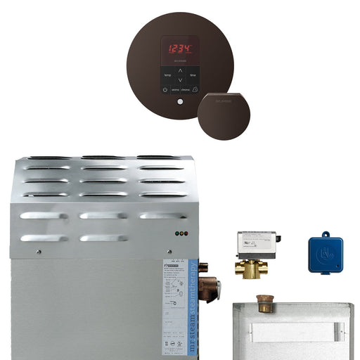Super (Butler) 12 kW (12000 W) Steam Shower Generator Package with iTempoPlus Control in Round - Sauna Heater Supply
