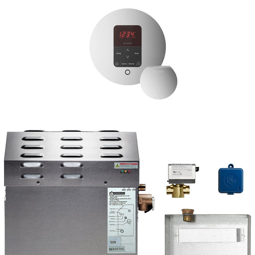 Super (Butler) 15 kW (15000 W) Steam Shower Generator Package with iTempoPlus Control in Square - Sauna Heater Supply