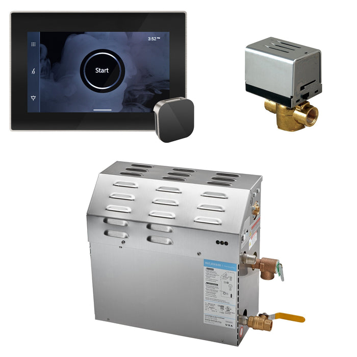 Super (iSteamX) 10 kW (10000 W) Steam Shower Generator Package with iSteamX Control in White - Sauna Heater Supply