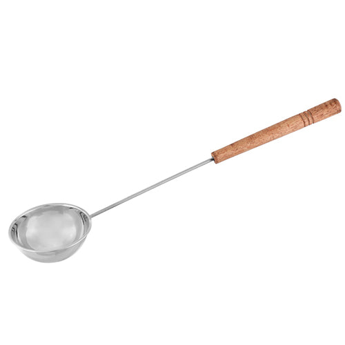 Rento Sauna Ladle, Stainless Steel, Wooden Handle, 19"