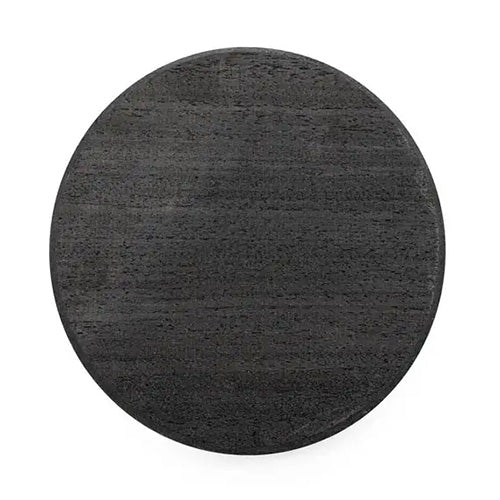 Sauna Wall Ventilation Cover, Round, Black Thermo-Abachi