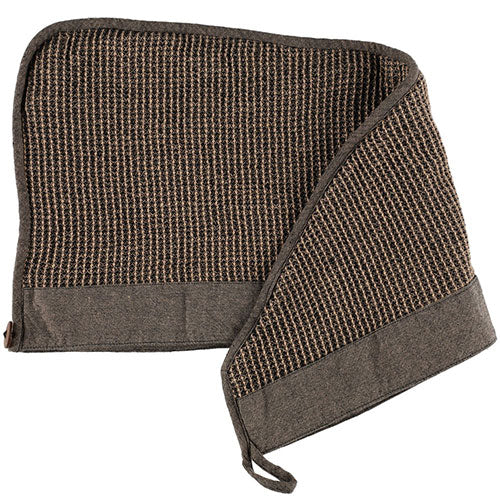 Rento Hair Towel, Coconut Shell Button