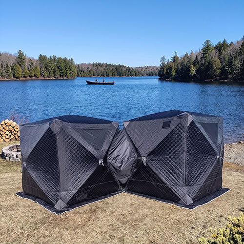 SaunaLife SaunaTrekker Tent Connector Zip-In Insulated Tent Connection