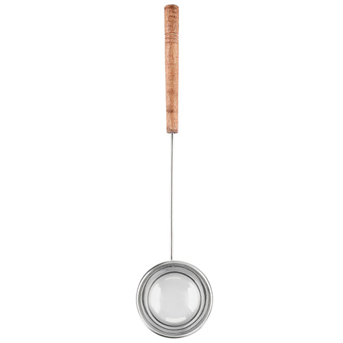 Rento Sauna Ladle, Stainless Steel, Wooden Handle, 19"