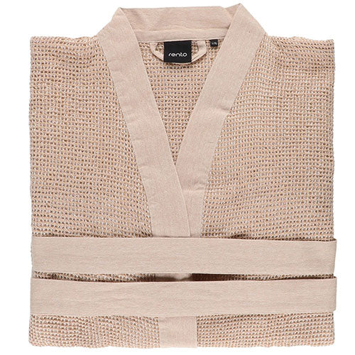 Rento Bath Robe, Cotton/Polyester, S/M