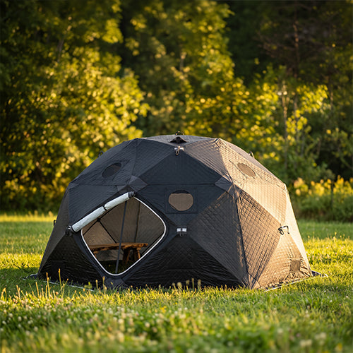 SaunaLife SaunaTrekker XL Extra-Large Portable Insulated Sauna Tent, Up to 6 Persons