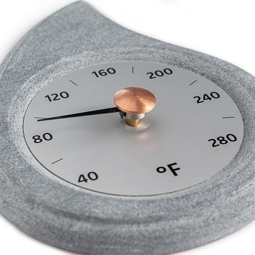 Hukka Sauna Thermometer, Fahrenheit, Droplet