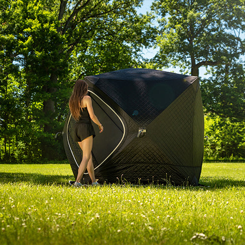 SaunaLife SaunaTrekker Portable Insulated Sauna Tent, Up to 4 Persons