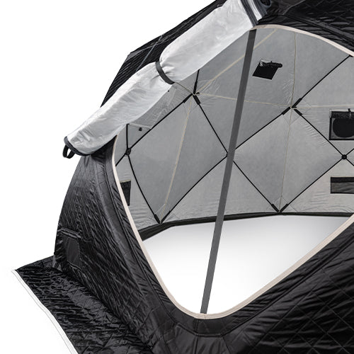 SaunaLife SaunaTrekker XL Extra-Large Portable Insulated Sauna Tent, Up to 6 Persons