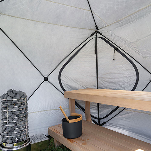 SaunaLife SaunaTrekker Portable Insulated Sauna Tent, Up to 4 Persons