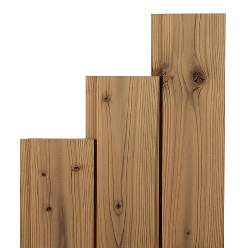 ProSaunas Sauna Wood, Thermally-Modified, Tongue & Groove, STS4 Profile, Nickel-Gap, Wall Material