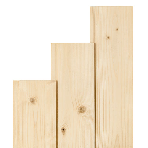 ProSaunas Sauna Wood, Tongue & Groove, STS4 Profile, Nickel-Gap, Wall Material