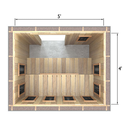 Finnmark Spectrum Plus™ 5' x 4' Infrared Heater Panel Kit