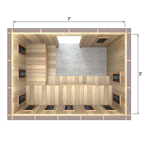 Finnmark Spectrum Plus™ 5' x 7' Infrared Heater Panel Kit