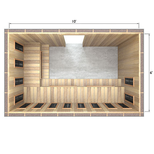 Finnmark Spectrum Plus™ 6' x 10' Infrared Heater Panel Kit