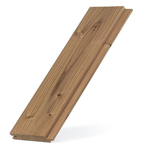 ProSaunas Sauna Wood, Thermally-Modified, Tongue & Groove, STS4 Profile, Nickel-Gap, Wall Material