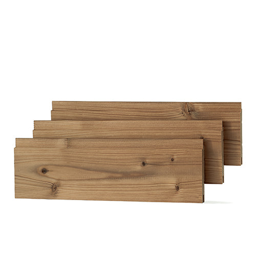 ProSaunas Sauna Wood, Thermally-Modified, Tongue & Groove, STS4 Profile, Nickel-Gap, Wall Material