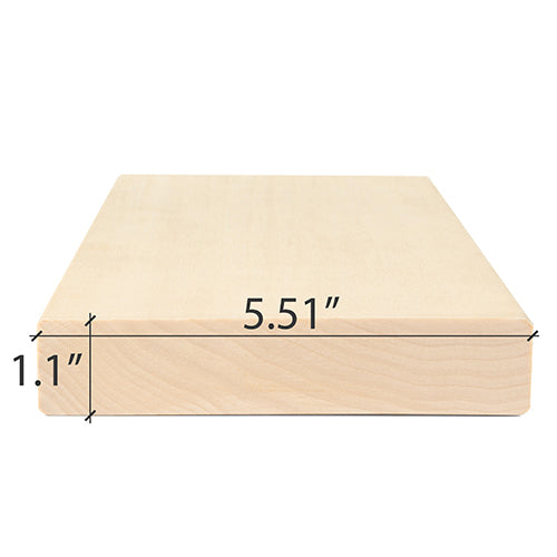 ProSaunas Sauna Wood, Smooth 4 Sides Eased Edges, SHP Profile, Bench Material
