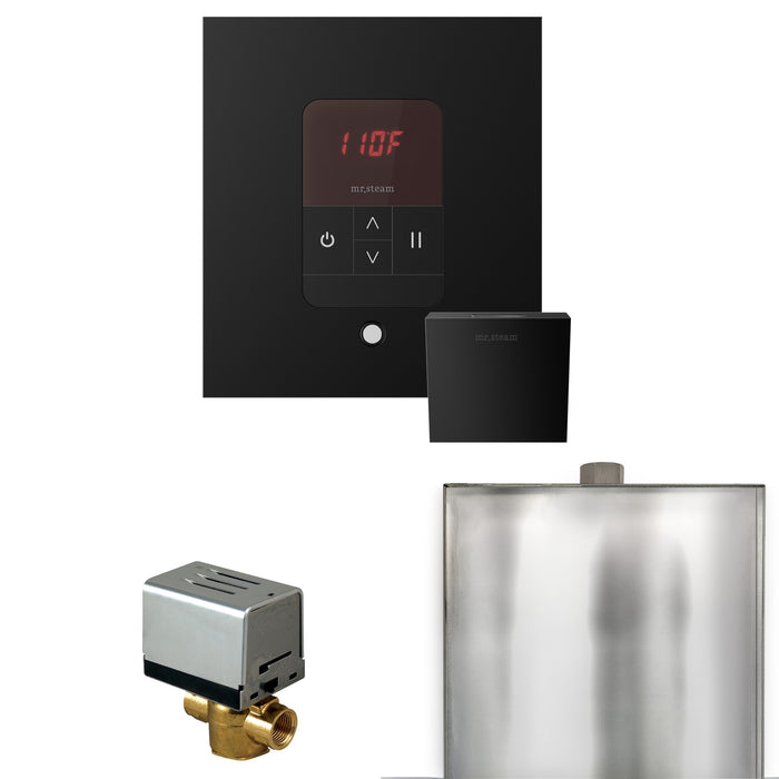 Basic Butler Steam Shower Control Package with Square iTempo Control and Steamhead