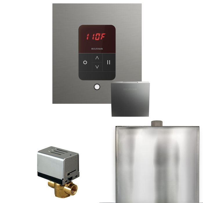 Basic Butler Steam Shower Control Package with Square iTempo Control and Steamhead