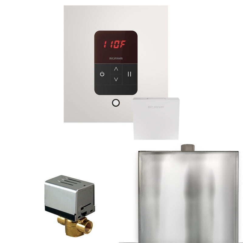 Basic Butler Steam Shower Control Package with Square iTempo Control and Steamhead