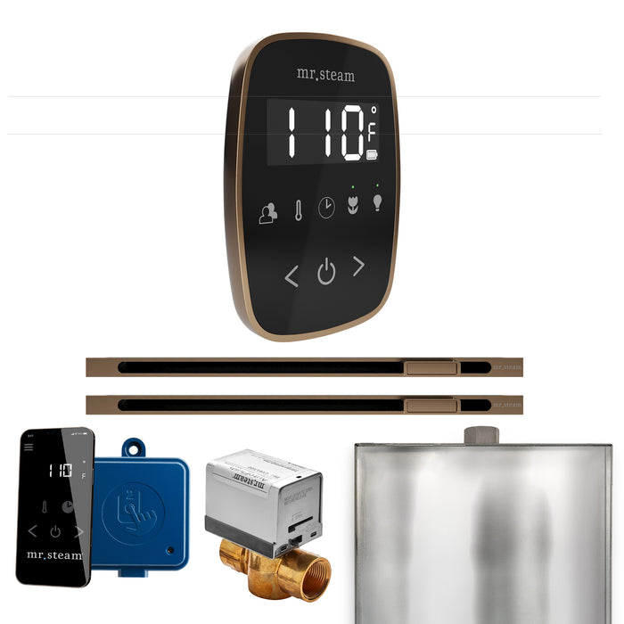 ButlerFlex Max Steam Shower Control Package with TempoFlex Control and Linear Steamhead