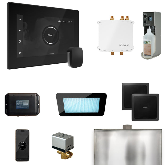 Bliss Steam Shower Control Package with iSteamX Control and Steamhead