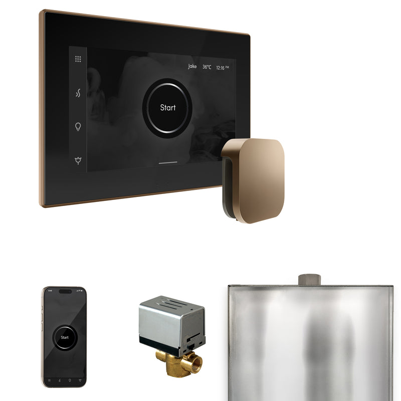 XButler Steam Shower Control Package with iSteamX Control and Steamhead