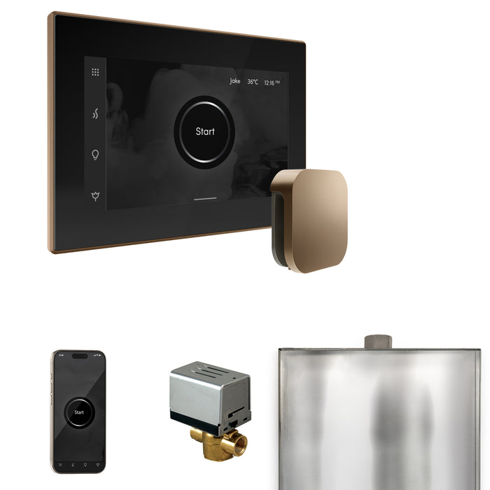 XButler Steam Shower Control Package with iSteamX Control and Steamhead