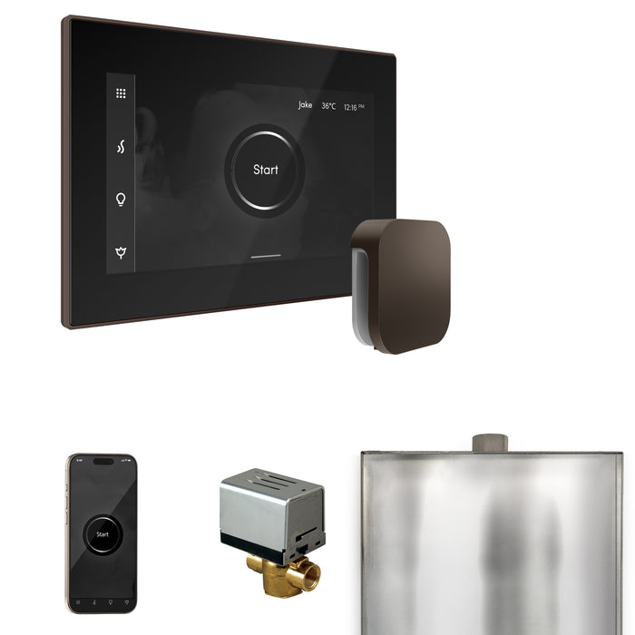 XButler Steam Shower Control Package with iSteamX Control and Steamhead