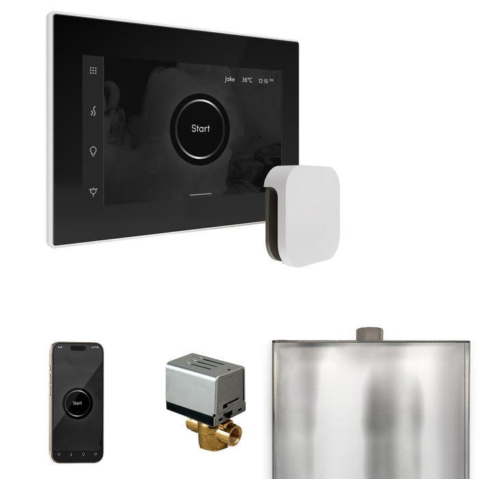 XButler Steam Shower Control Package with iSteamX Control and Steamhead