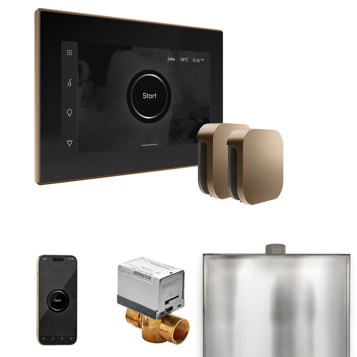 XButler Max Steam Shower Control Package with iSteamX Control and Steamhead