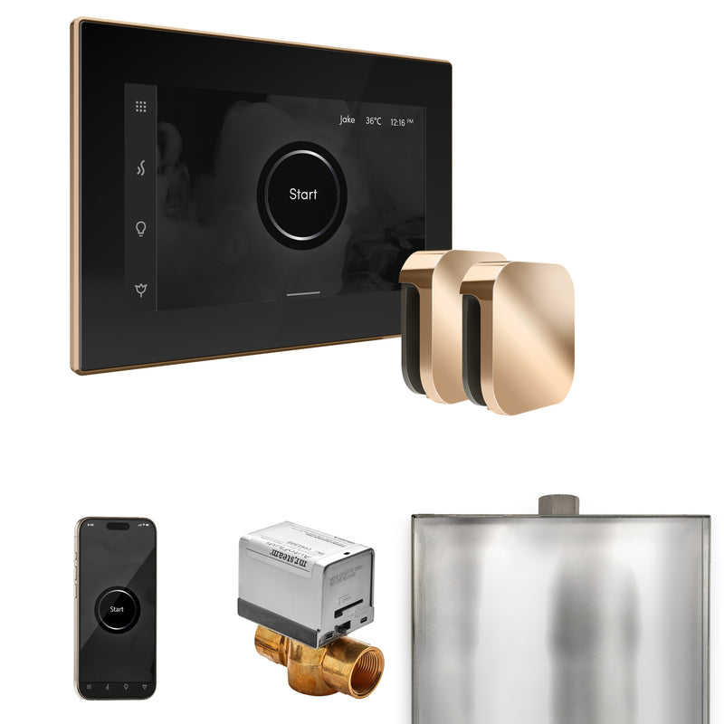 XButler Max Steam Shower Control Package with iSteamX Control and Steamhead