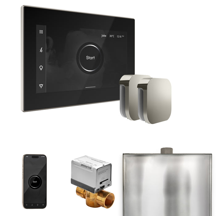 XButler Max Steam Shower Control Package with iSteamX Control and Steamhead