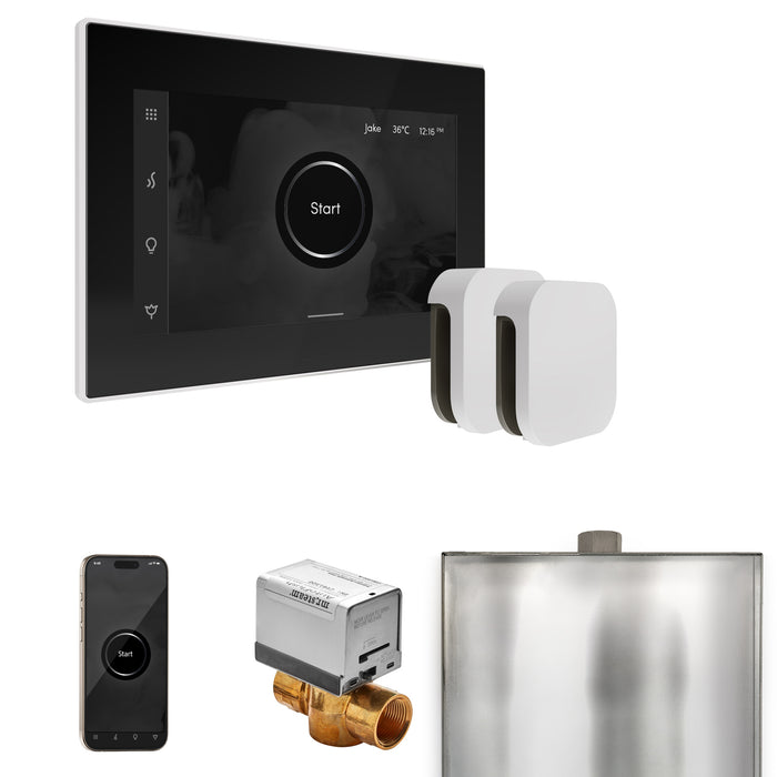 XButler Max Steam Shower Control Package with iSteamX Control and Steamhead