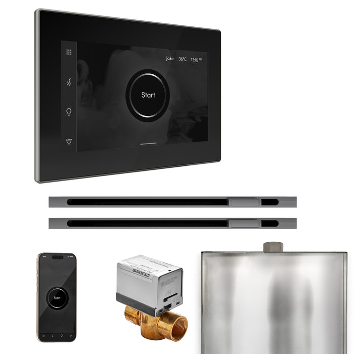 XButler Max Steam Shower Control Package with iSteamX Control and Linear Steamhead