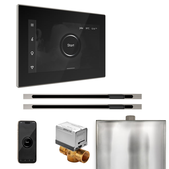 XButler Max Steam Shower Control Package with iSteamX Control and Linear Steamhead