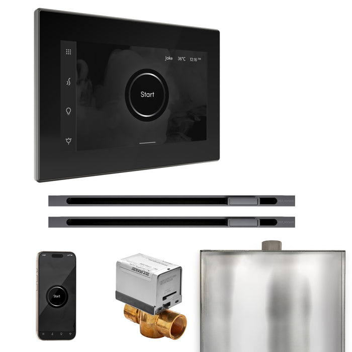 XButler Max Steam Shower Control Package with iSteamX Control and Linear Steamhead