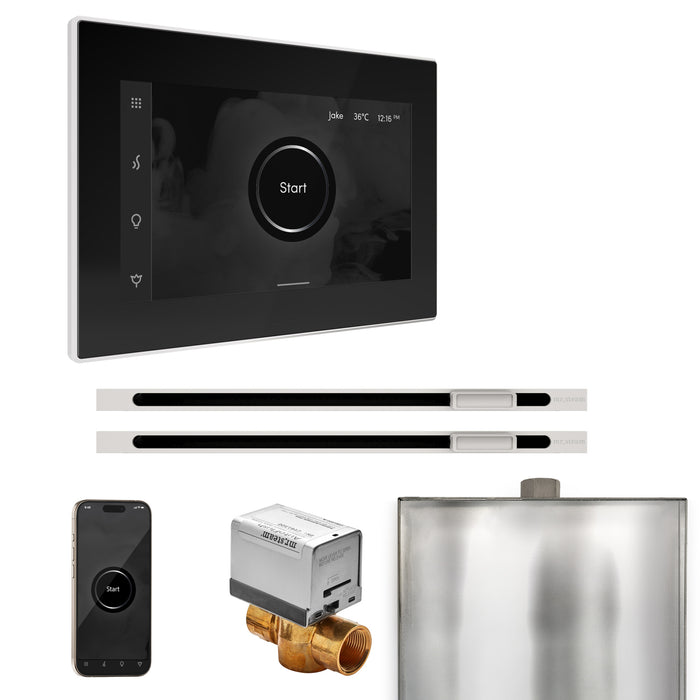 XButler Max Steam Shower Control Package with iSteamX Control and Linear Steamhead