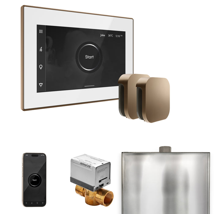 XButler Max Steam Shower Control Package with iSteamX Control and Steamhead