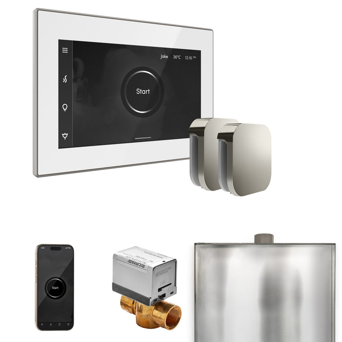 XButler Max Steam Shower Control Package with iSteamX Control and Steamhead