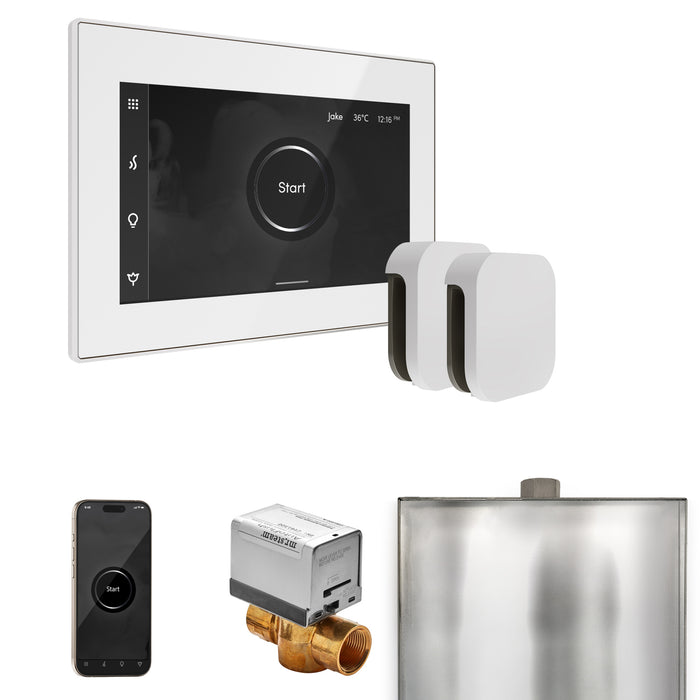 XButler Max Steam Shower Control Package with iSteamX Control and Steamhead
