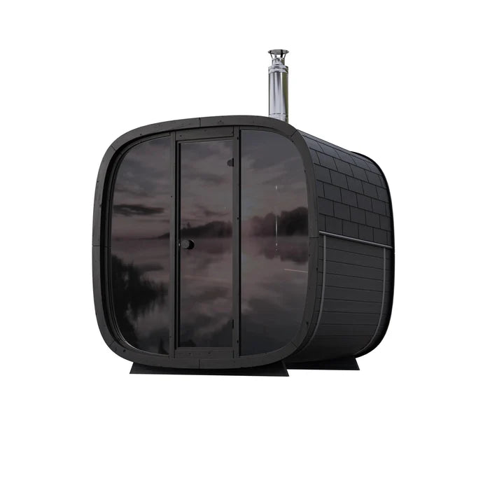 Leil Saunas Black Cube Comfort