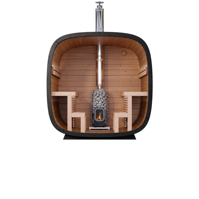 Leil Saunas Black Cube Comfort