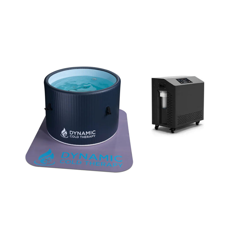 Dynamic Cold Therapy Inflatable Round Cold Plunge with Chiller
